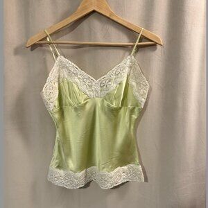 💚 Y2K Central Park West Silky Cami – Size Small 💚